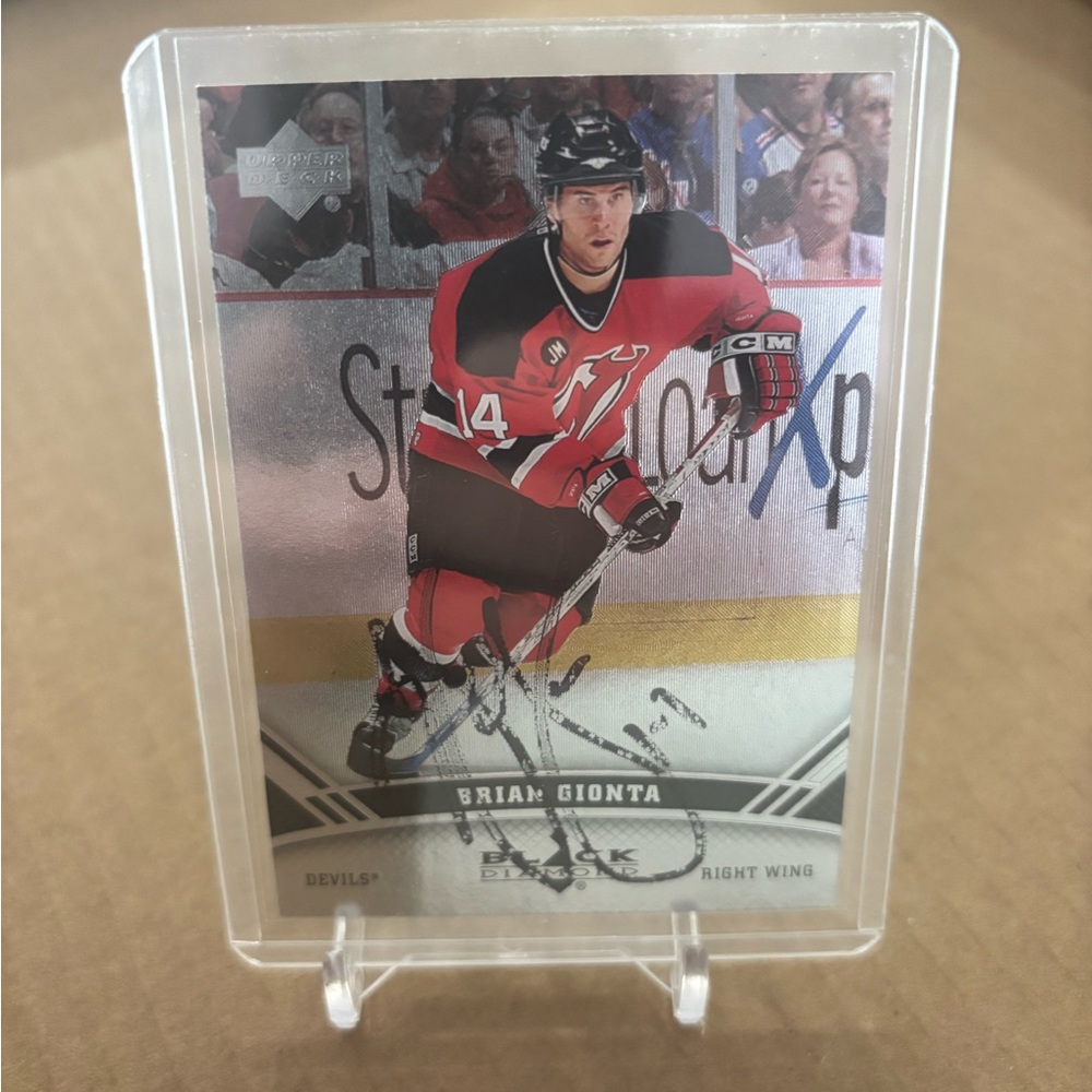 NHL Brian Gianta Autographed Hockey‎ Card